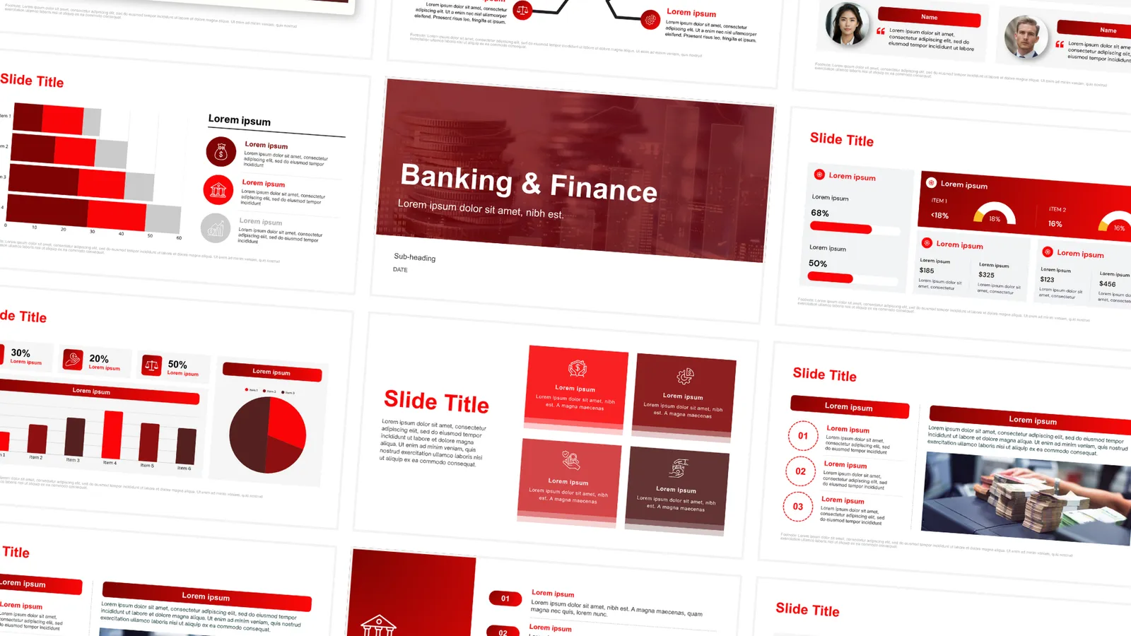 Banking & Finance Presentation Design — PowerPoint presentation design by Cherrylyn Ilumin